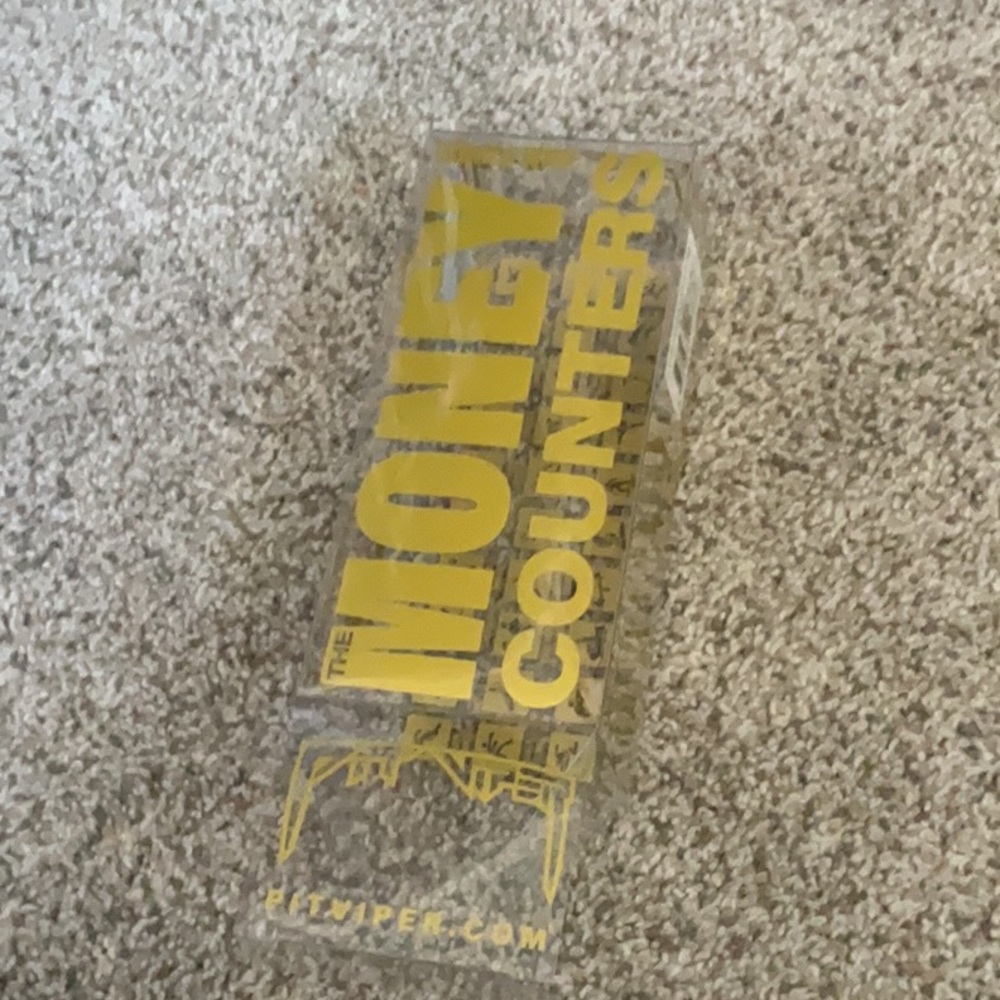 Pit Viper Gold Sunglasses (money counters) new with extra ear piece rubber. - Picture 4 of 5